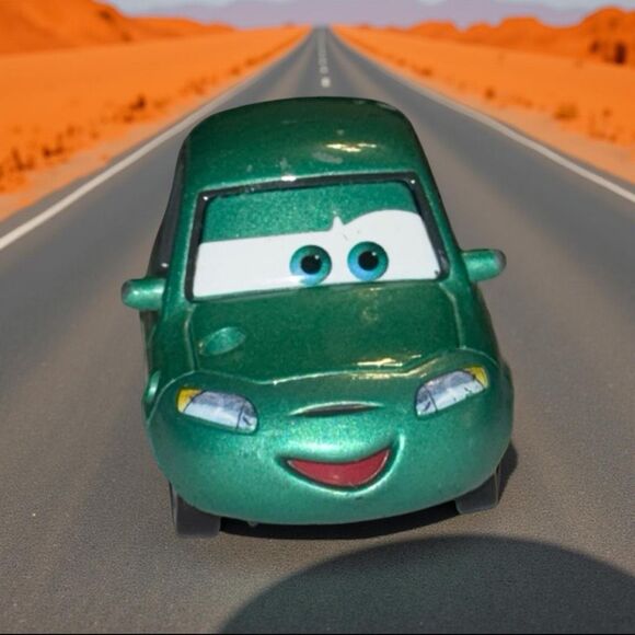 Disney Pixar Cars Dash Boardman Diecast Mini Car 1:55 Scale A16 - Picture 1 of 9